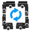 Haoge CP-RA90 Right Angle Clamp 90 Degree Double Fast L