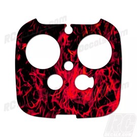 DJI Inspire Drone Wrap RC Quadcopter Decal Custom Skin Controller Red Flames