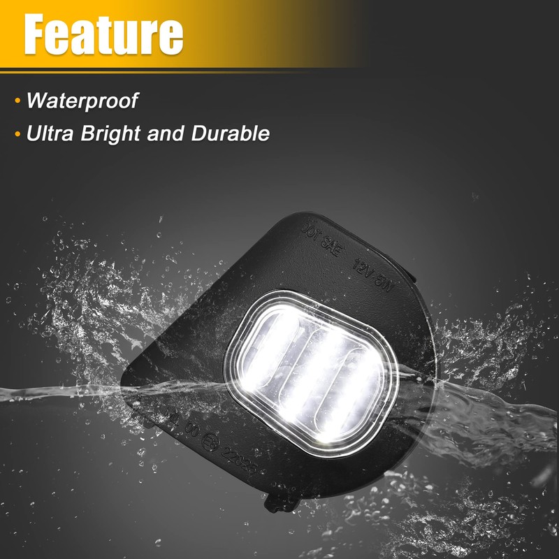 X AUTOHAUX Turn Signal Light for Dodge for Ram 1500