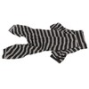 Dog Striped Pajamas Classic Black White Stripe Lightweight Full Coverage