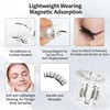 Alinsea 2025 Magnetic False Eyelashes, No Glue, No Eyeliner Needed,