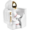 BRUBAKER Decorative Astronaut Piano Player Figure - 16 cm Spaceman