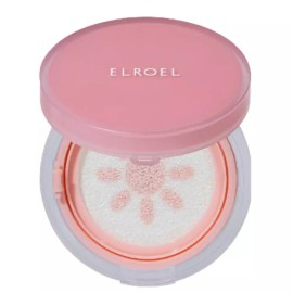 Elroel 엘로엘 딸기우유 톤업 선쿠션 팩트 촉촉한 본품 15g Elroel Strawberry Milk Tone-Up Sun Cushion Pact Moisturizing 15g