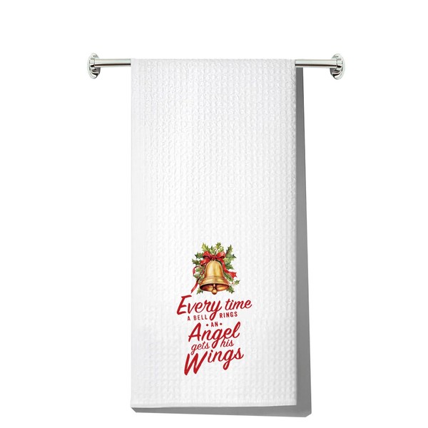 MYSOMY Wonderful Life Kitchen Towels Bailey Bros Gifts Every Time