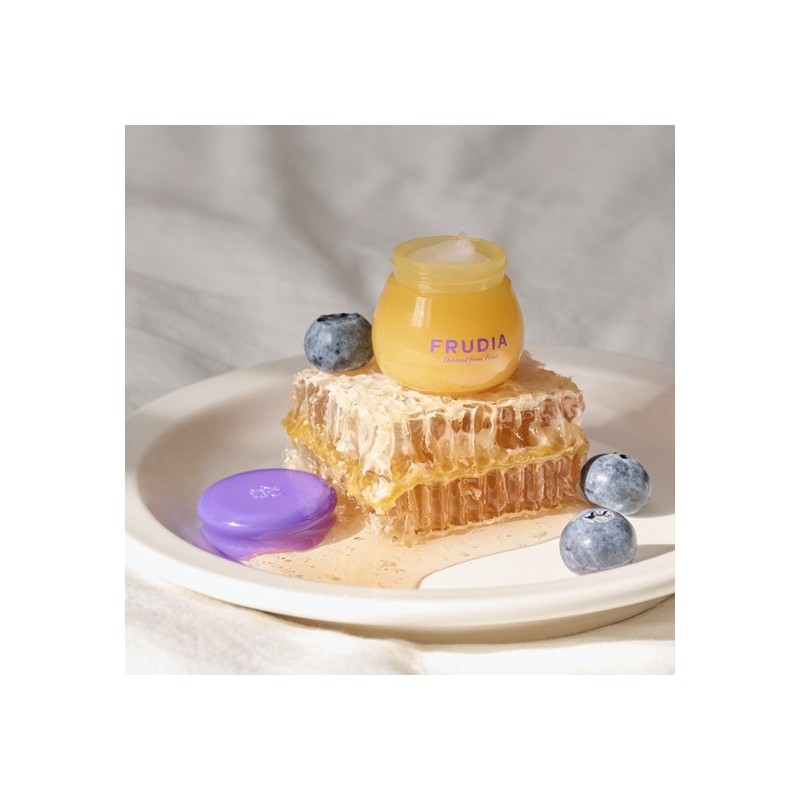 Hurdia Frudia Blueberry Hydrating High-Moisture Exfoliating Honey Lip Balm 10ml