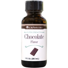 LorAnn Oils Super Strength Flavoring - Used For Candy Making, Flavoring Extracts, Baking, Hard Candy, and Flavor Oils - Bold, Natural Flavors 4X Stronger Than Extracts - Chocolate, 1 fl oz