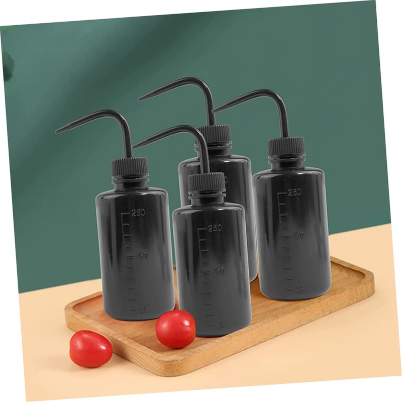 Outanaya 4Pcs Squeeze Water Bottle for Eyelash Extensions Jam Storage