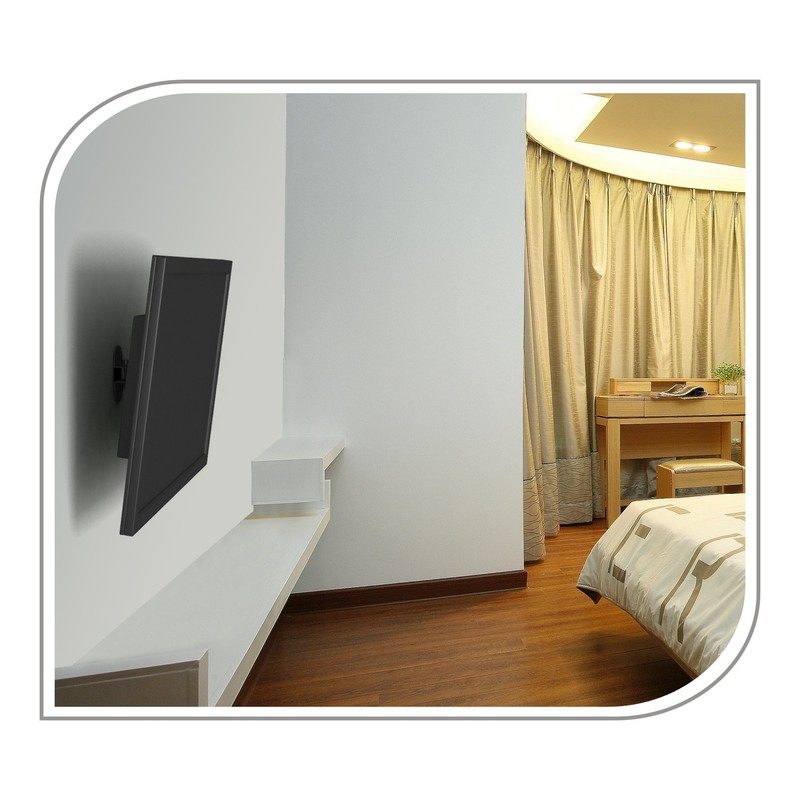 PureMounts® TV Halterung - Swivel - Vesa 100, Wandabstand: 75mm