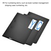 sourcing map 10pcs Blue Alphabet Letters Sticky Letters PVC Vinyl