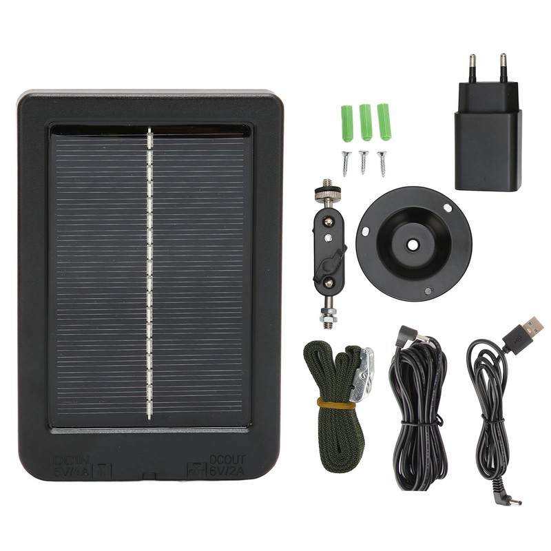 Hunting Camera Solar Panel IP66 Waterproof Portable Small Solar Battery