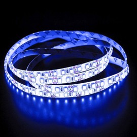Lumonic LED Strip 5m Blau LED Leiste 12V IP65 600LEDs 120 LED/m SMD2835 I LED Streifen I LED Stripe 500cm, LED Band, LED Lichtband