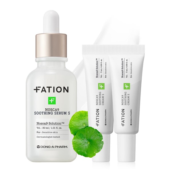 Fation Nosca9 Soothing Serum Set - Serum and Cream for