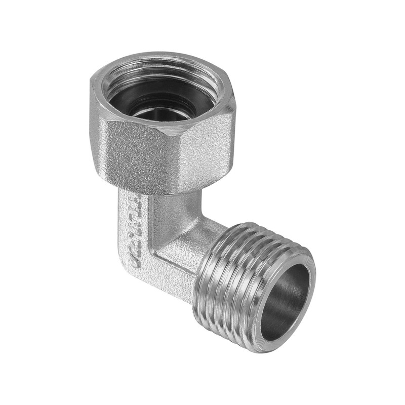 sourcing map Pipe Fitting Elbow G1/2 Male to Female Thread