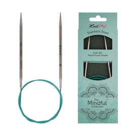KnitPro Mindful 4.00mm 40cm English Teal 4mm Circular Knitting Needle 36059