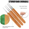 9Pcs Dreadlock Crochet Hook Tool, Reusable Dreadlock Crochet Needle with