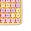 Silent Calculator Color Mechanical Key Calculator Battery Powered Electronic Calculating