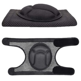 Black Knee Pads for Men & Women – Comfortable Fit Kneepads for Housekeeping, Skating, Planting, and Yard Work, Soft & Breathable, Easy to Wear for Cleaners, Gardeners, Mechanics and Plumbers (Small)