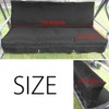 Outdoor Terrace 3 Seat Swing Seat Waterproof Cover Swing Top