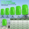 LAMA 2pcs Waterproof Rain Cover for Backpack, Reflective Rainproof Protector