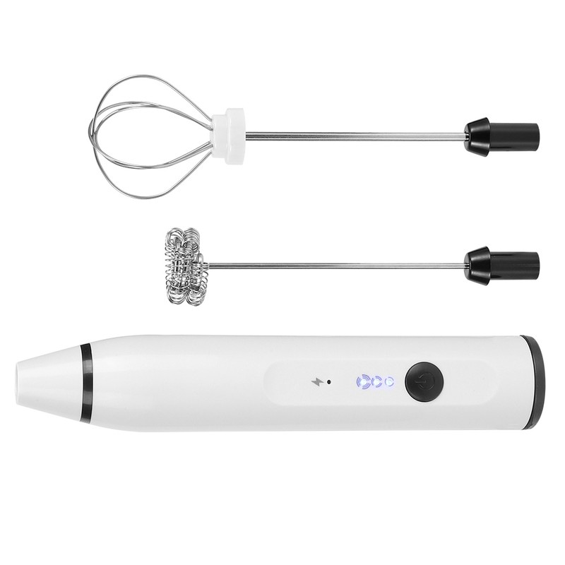 Small Electric Whisk Handheld Mini Foamer for Coffee Latte Hot