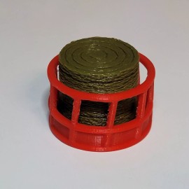 1/64 (10 Pack) Round Hay Bales & 2- Feeders - Farm Diorama