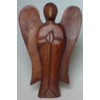 ANGEL CARVING NICE WOODEN CARVED ORNAMENT / WOOD FIGURE