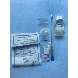 VWR CAT. NO.61019-186 THERMOMETER ~ 25/45C, BS, TEF, INCUB