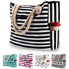 Beach Bag Large XXL Family with Magnetic Buckle, Shopper Shoulder