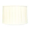 Royal Designs Shallow Drum English Box Pleat Basic Lamp Shade,