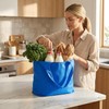 4 Bolsas Compra Reutilizables Plegables Ecológicas Lavables Ligeras