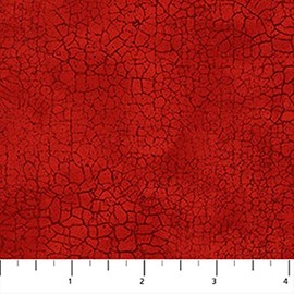 Northcott Crackle 9045 24 Red Crackle