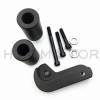 HONGK For 2006-2008 Suzuki GSXR 600 750 Black FRAME SLIDERS (Fit