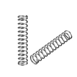 sourcing map Spring Steel Spring Spring 0.039 Inch Wire Diameter 0.31 Inch External End 1.57 Inch Free Length Pack of 20