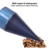 Wood Splitter Drill Bit Blue Plated High Speed Steel 42mm