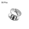 sourcing map 50set M5 x 4mm Chicago Screw Metal Phillips