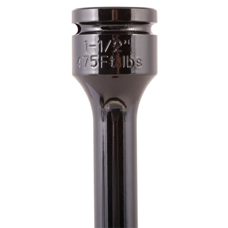 AFF Torque Limiting Socket, 3/4" Drive, 475 ft/lb, 1-1/2", Black,