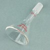 stonylab Borosilicate Glass Powder Funnel, Short Neck, 14/20 Joint Size,