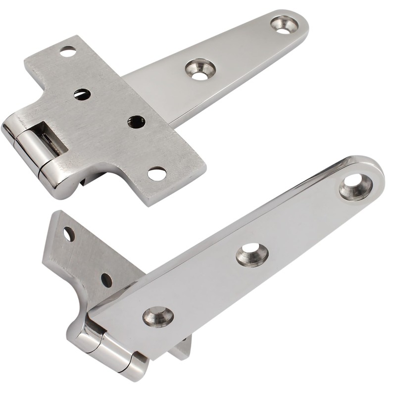Laorde 316 Stainless Steel T Hinges Marine Grade 6'' x