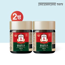 Cheong Kwan Jang (현대홈쇼핑)정관장 홍삼진고(100g) 2병 Hyundai Home Shopping Jeonggwanjang Red Ginseng Extract (100g) 2 Bottles