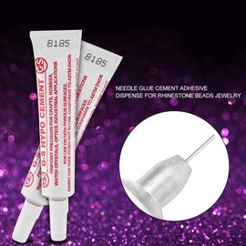 Jewelry Glue Needle Glue Pinhole Cement Adhesive Rhinestones, Pearls Jewellery Glue For Glue Guns And Otherjewelry
