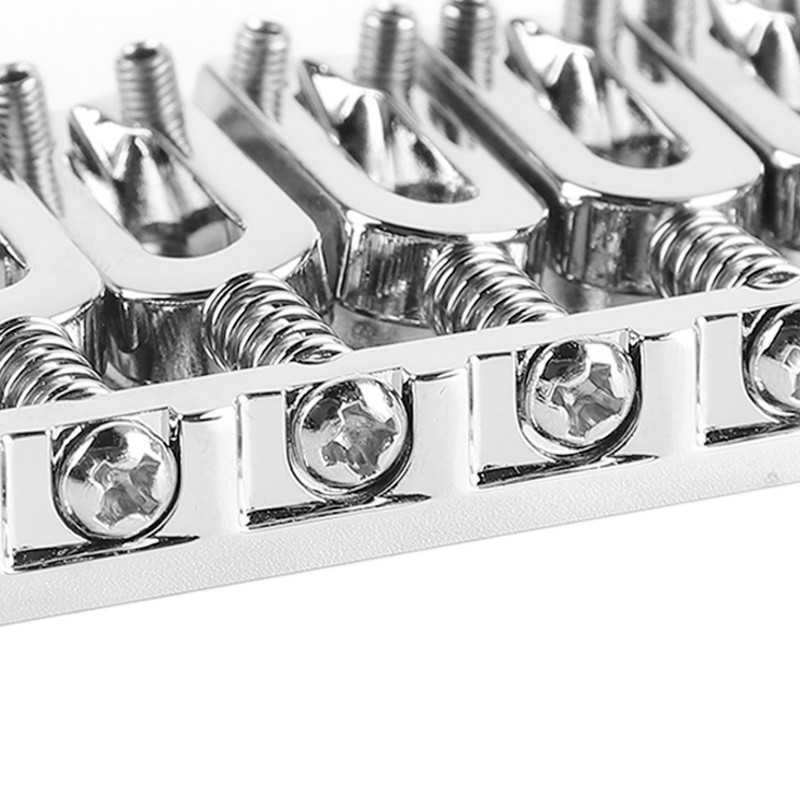 Electric Guitar Fixed Bridge Metal Adjustable Professional Guitar Fixed Bridge