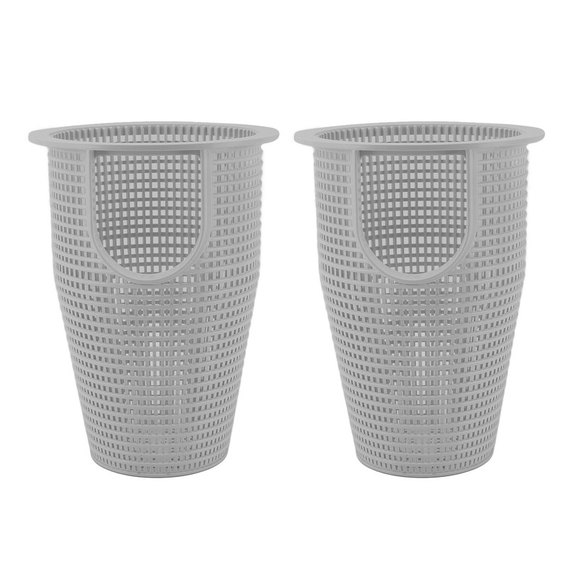 2PCS Pool Pump Filter Basket Easy To Install B199 Strainer