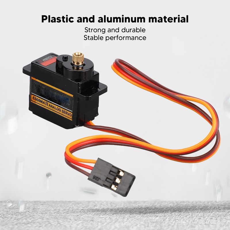 Micro Servo Motor Kit Stable Low Noise Quick Response Waterproof