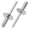 Wensilon(100 pcs) 3/16 * 3/4" Large Cap Open End Stainless