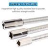 Carkio Flexible Socket Extension Bar Set, Socket Extension Cables 1/4"