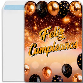 Cheerset Glückwunschkarte zum Geburtstag, 44 x 31 cm, Postkarte, Happy Birthday, originelles Geburtstagsgeschenk für Damen, Herren, Freundin