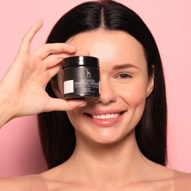 Aktivkohle Pulver von Mother Nature - Vegan - zur Zahnaufhellung & Zahnreinigung - Activated Charcoa - Teeth Whitening Powder für natürlich weiße Zähne - 60 g