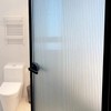 Hoonng Stripe Window Film Privacy, Vertical Stripes, 30x200cm
