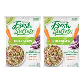 Concord Foods All-American Coleslaw Seasoning Mix, Tangy, Sweet-Tart Blend for Creamy Coleslaw - Just Add Cabbage and Mayonnaise! 1.87 Ounce Pack of 2