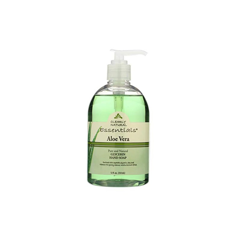 Liquid Hand Soap with Aloe Vera, 12 oz